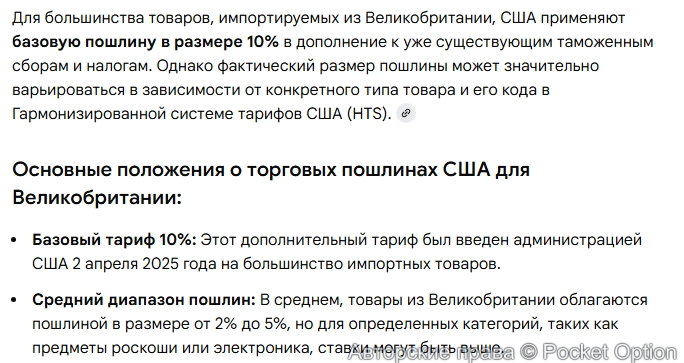 Торговые пошлины