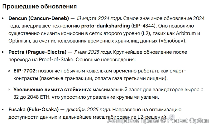 Обновление у эфира