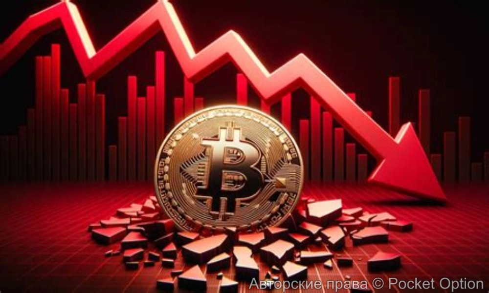 биткоин падение