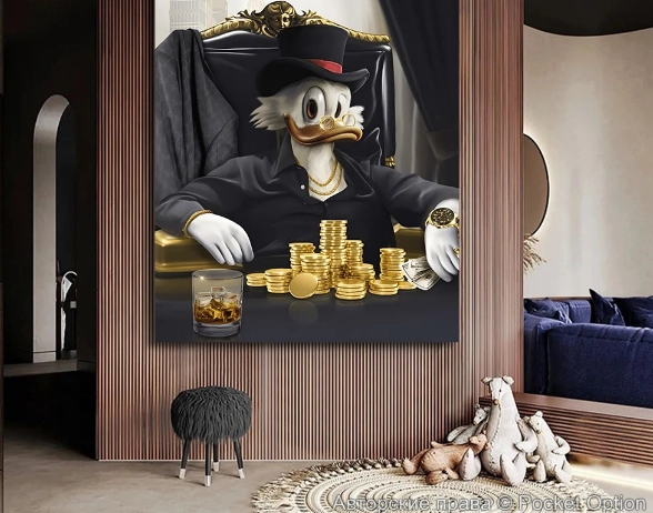 Дональд Дак - хранитель всех денег