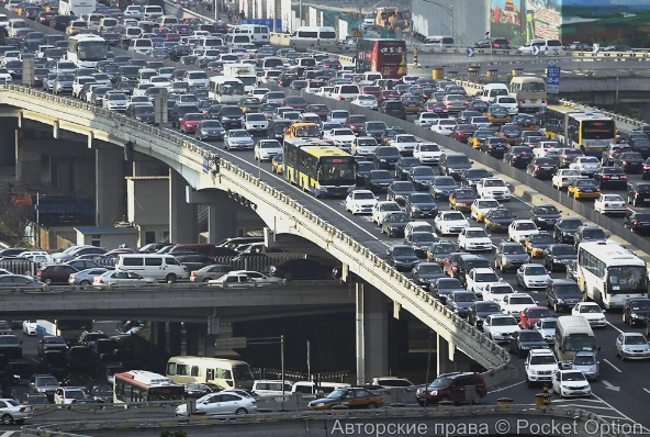 пробки в городе это капец